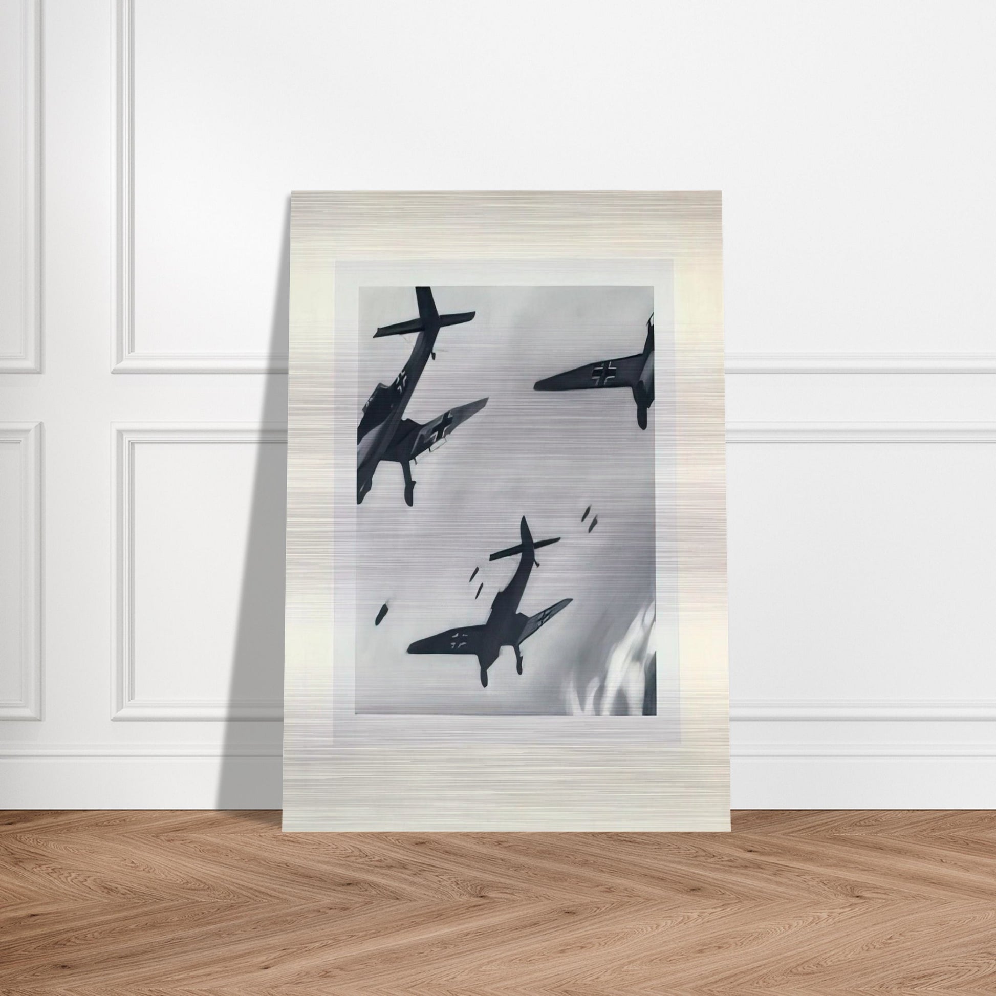 STUKAS 1964 - Gerhard Richter Brushed Aluminum Print - 70x100 cm / 28x40 inches | Gerhard Richter Aluminum Print | Gerhard Richter Prints