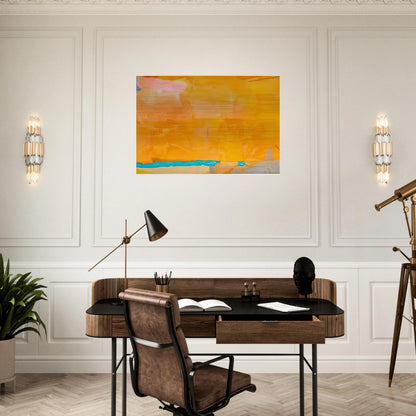 Royal Fireworks, 1975- - Helen Frankenthaler Brushed Aluminum Print - 70x100 cm / 28x40 inches | Helen Frankenthaler Aluminum Print | Helen Frankenthaler Prints