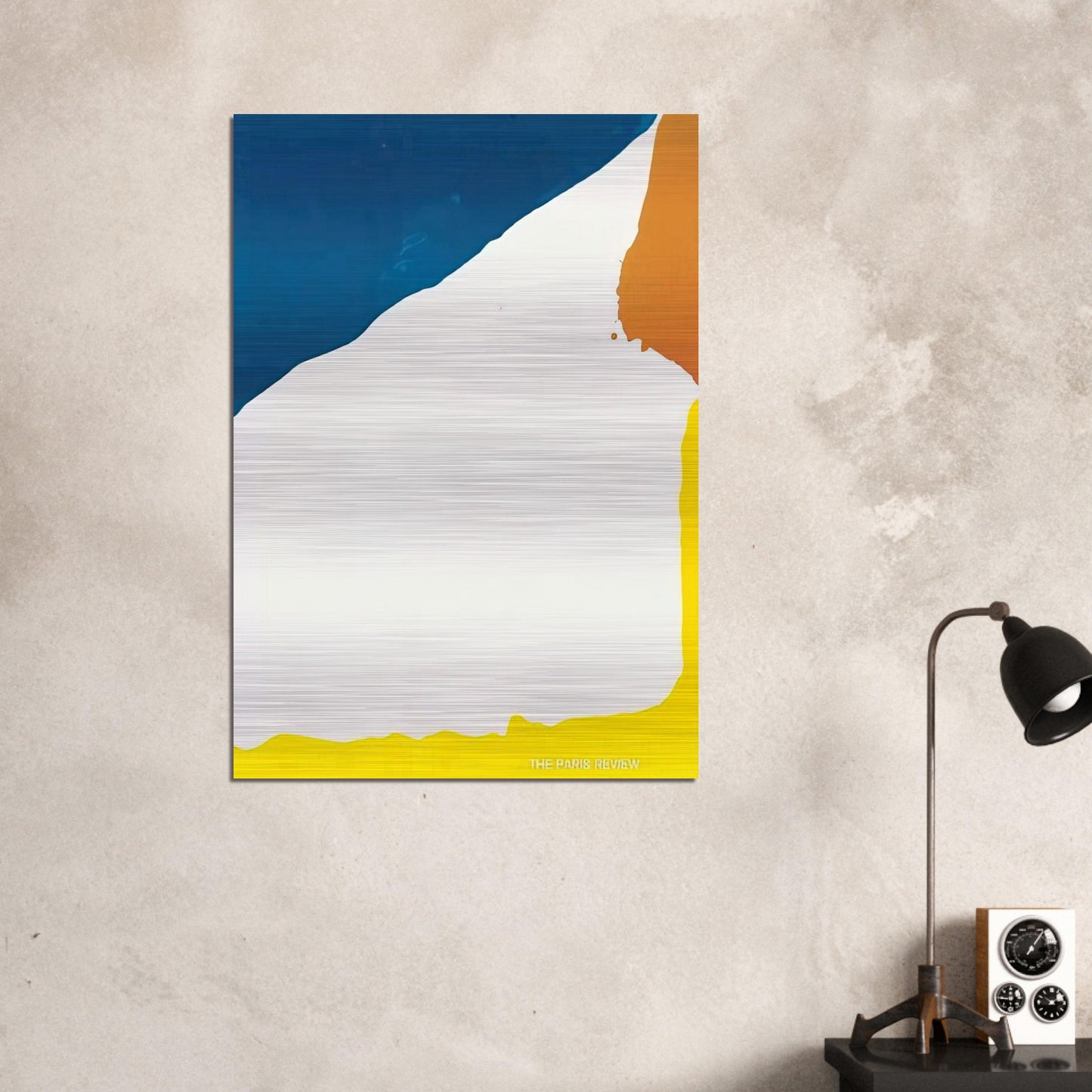 Paris Review - 1966 - Helen Frankenthaler Brushed Aluminum Print - 70x100 cm / 28x40 inches | Helen Frankenthaler Aluminum Print | Helen Frankenthaler Prints