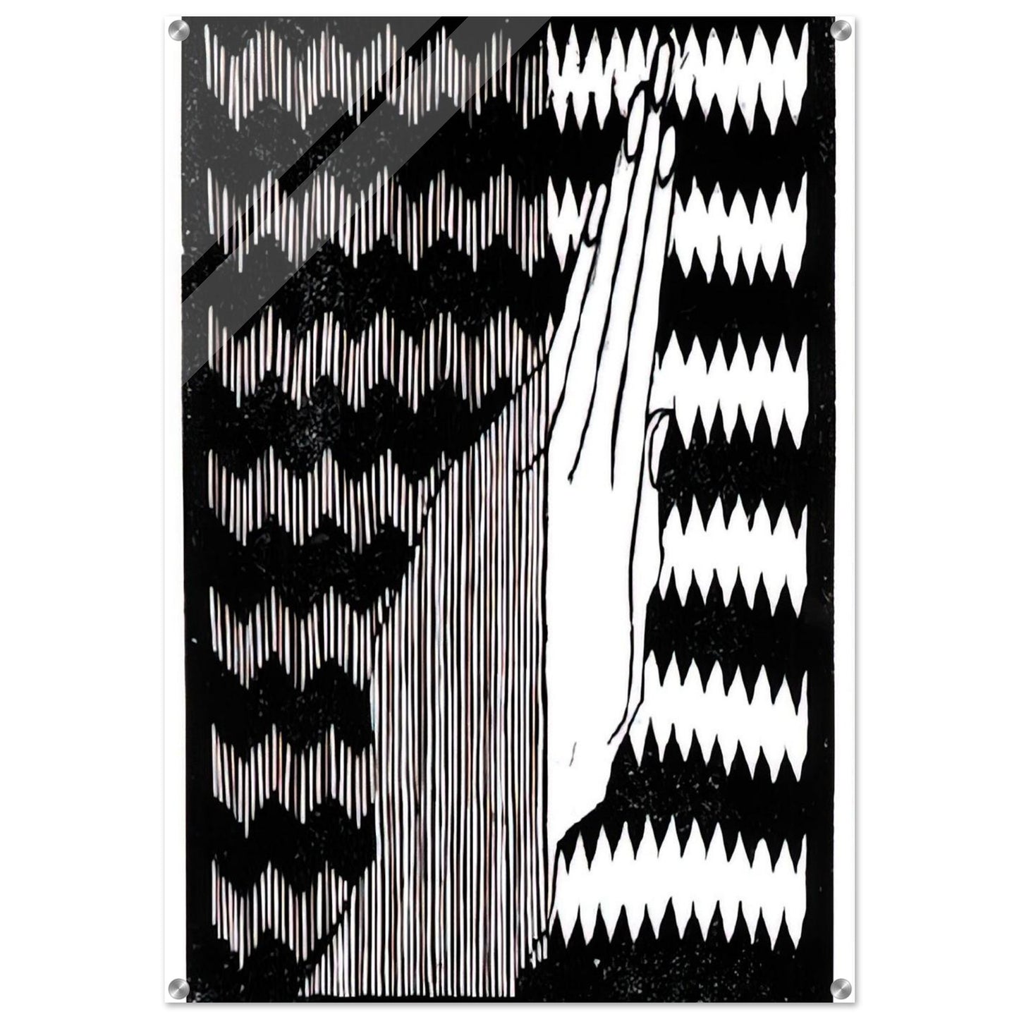 ESCHER (6) - MC Escher Acrylic Print - 70x100 cm / 28x40″ inches | Maurits Cornelis Escher Prints