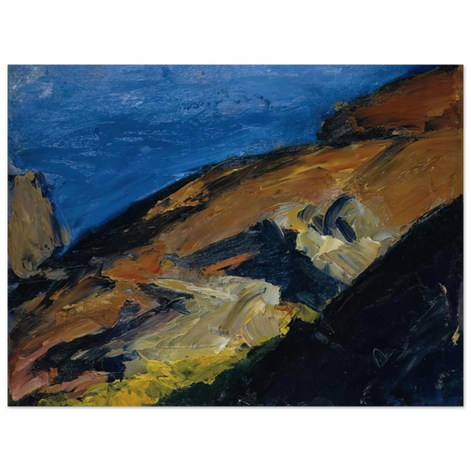 Edward Hopper - Rocks and Shore Fine Art Poster