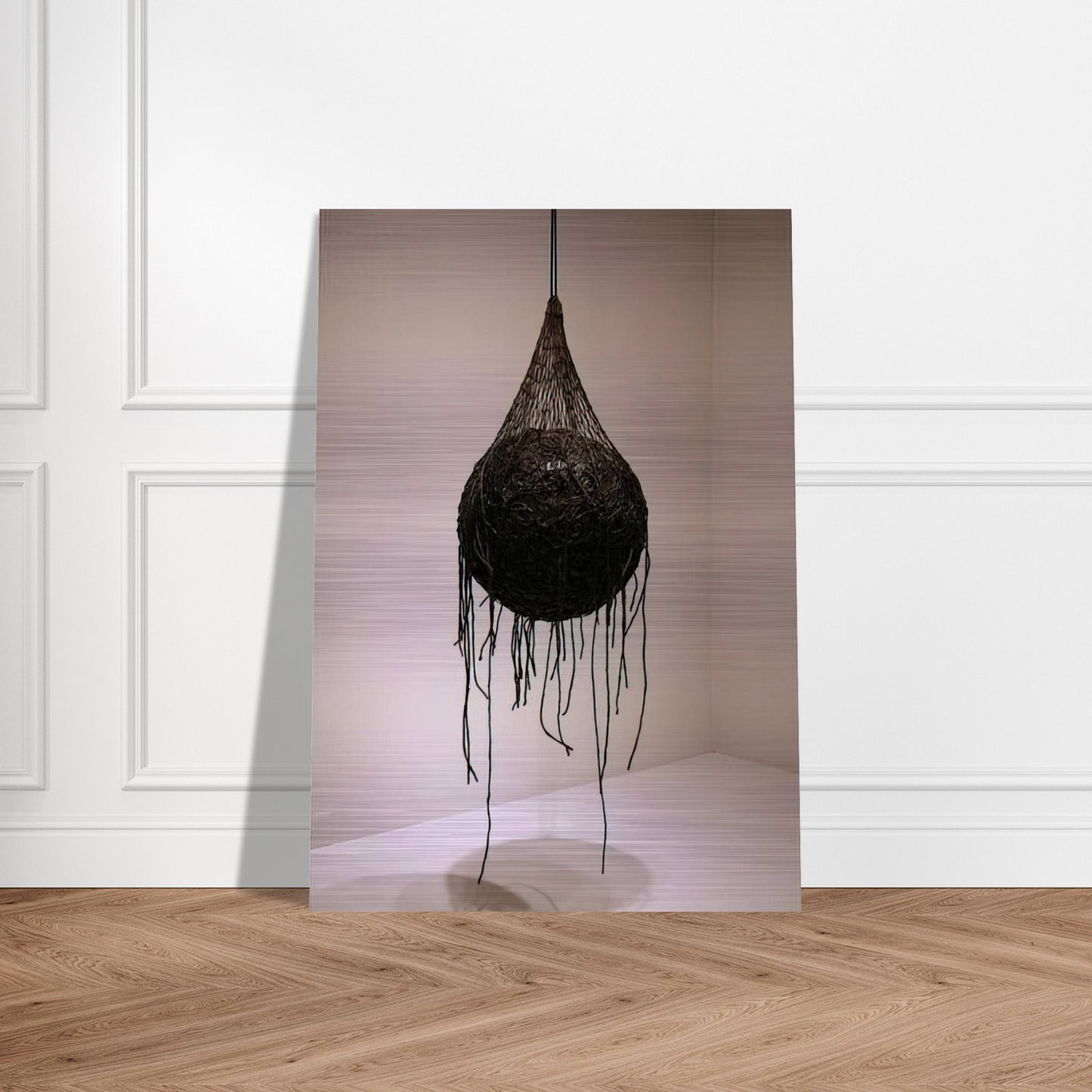 VERTIGINOUS DETOUR - Eva Hesse Brushed Aluminum Print - 70x100 cm / 28x40 inches | Eva Hesse Aluminum Print | Eva Hesse Prints
