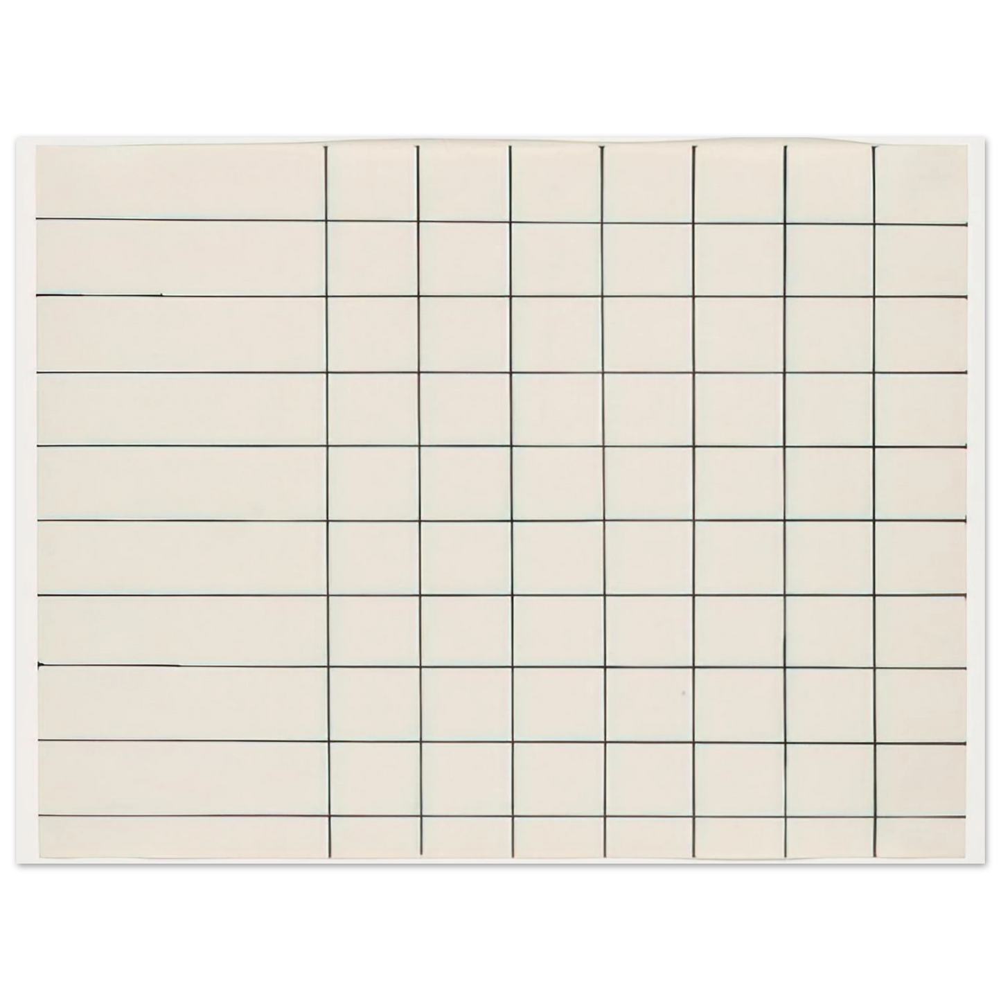 Ellsworth Kelly - Grid Lines from the series Line Form Color  75x100 cm / 30x40inches Fine Art Poster