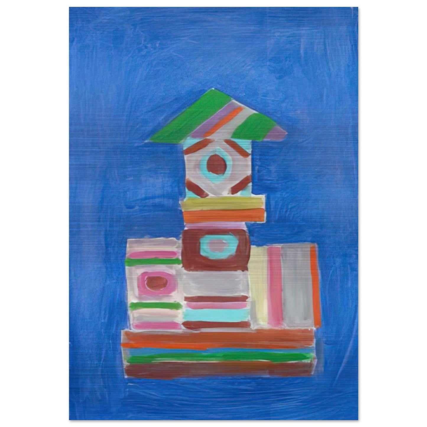Going Up - 1978 - Betty Parsons Brushed Aluminum Print - 70x100 cm / 28x40 inches | Betty Parsons Aluminum Print | Betty Parsons Prints