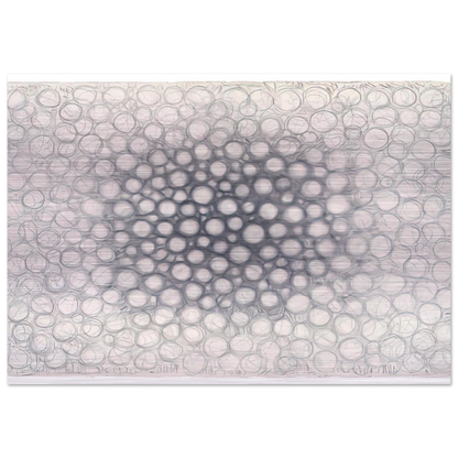 Light Gathers to the Question of No - Richard Pousette-Dart Brushed Aluminum Print - 70x100 cm / 28x40 inches | Richard Pousette-Dart Aluminum Print | Richard Pousette-Dart Prints