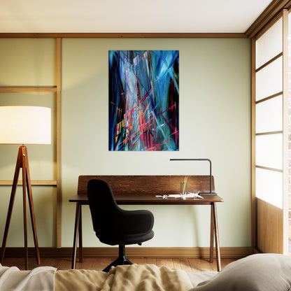 Fantasy - Konrad Zuse Brushed Aluminum Print - 70x100 cm / 28x40 inches | Konrad Zuse Aluminum Print | Konrad Zuse Prints