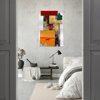 Rubiyat - Sam Gilliam Brushed Aluminum Print - 70x100 cm / 28x40 inches | Sam Gilliam Aluminum Print | Sam Gilliam Prints
