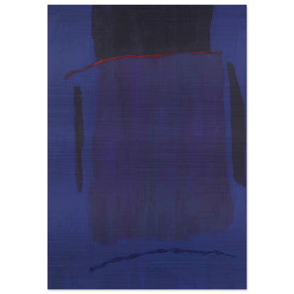 Infinity Field, Lefkada Series #3 - 1979 - Theodoros Stamos Brushed Aluminum Print - 70x100 cm / 28x40 inches | Theodoros Stamos Aluminum Print | Theodoros Stamos Prints