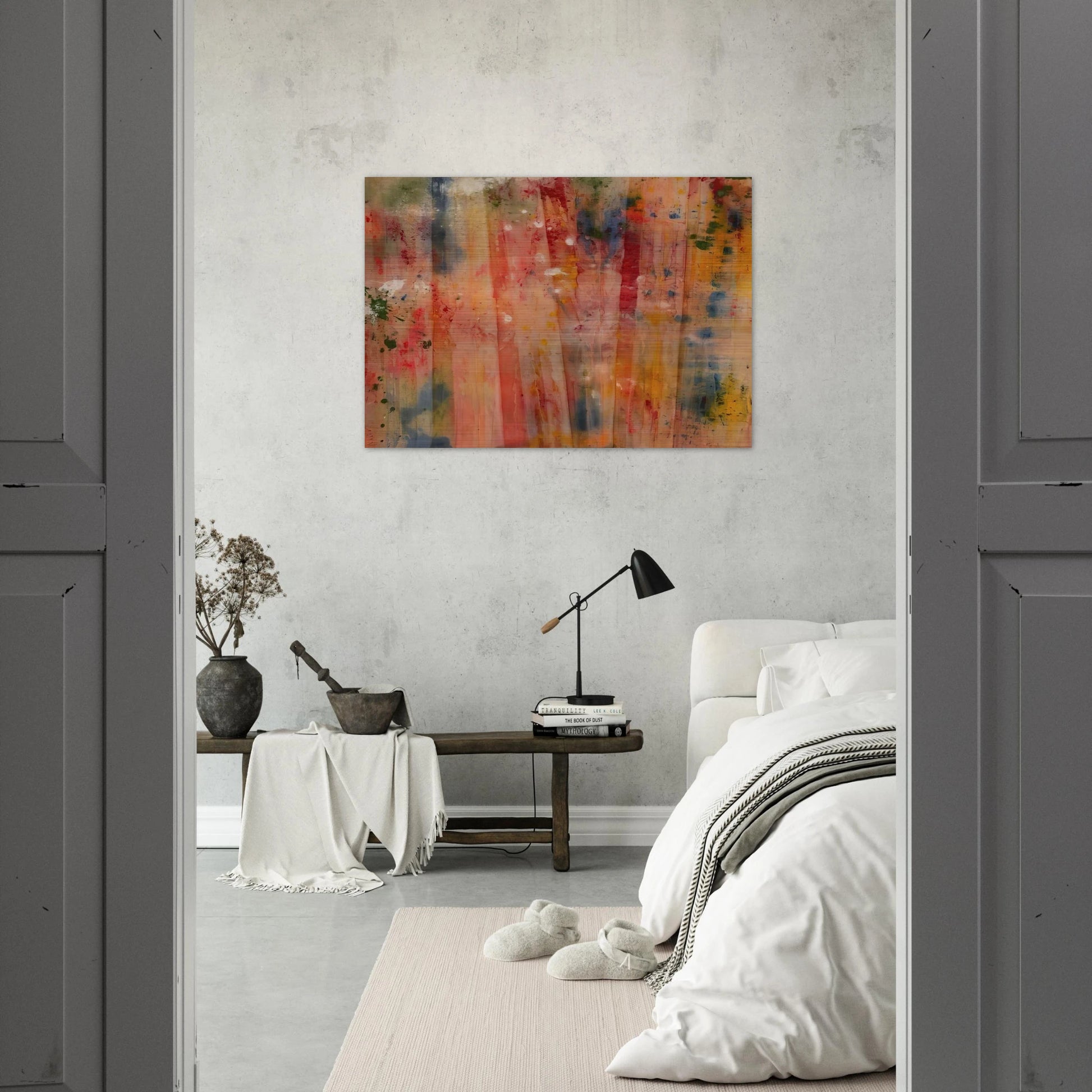 Lady Day II - Sam Gilliam Brushed Aluminum Print - 70x100 cm / 28x40 inches | Sam Gilliam Aluminum Print | Sam Gilliam Prints