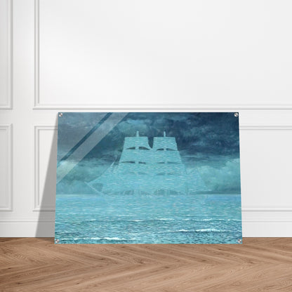 THE SEDUCER 1953 1 - Rene Magritte Acrylic Print - 70x100 cm / 28x40″ inches