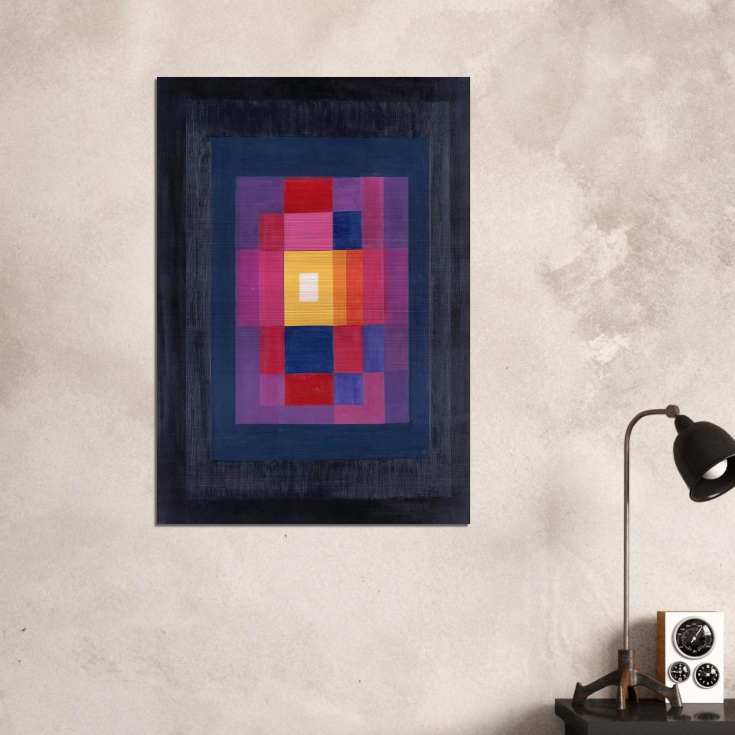 Education - 1966 - Johannes Itten Brushed Aluminum Print - 70x100 cm / 28x40 inches | Johannes Itten Aluminum Print | Johannes Itten Prints