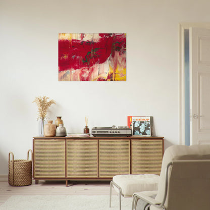 ICE - Gerhard Richter Brushed Aluminum Print - 70x100 cm / 28x40 inches | Gerhard Richter Aluminum Print | Gerhard Richter Prints