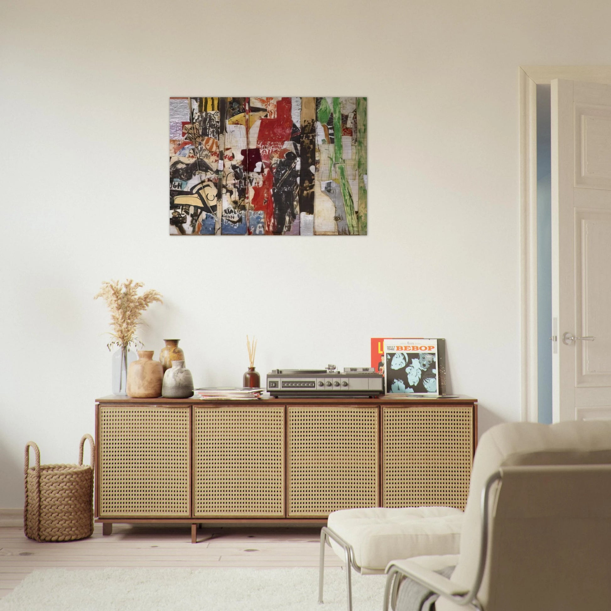 Baby - Allan Kaprow Brushed Aluminum Print - 70x100 cm / 28x40 inches | Allan Kaprow Aluminum Print | Allan Kaprow Prints