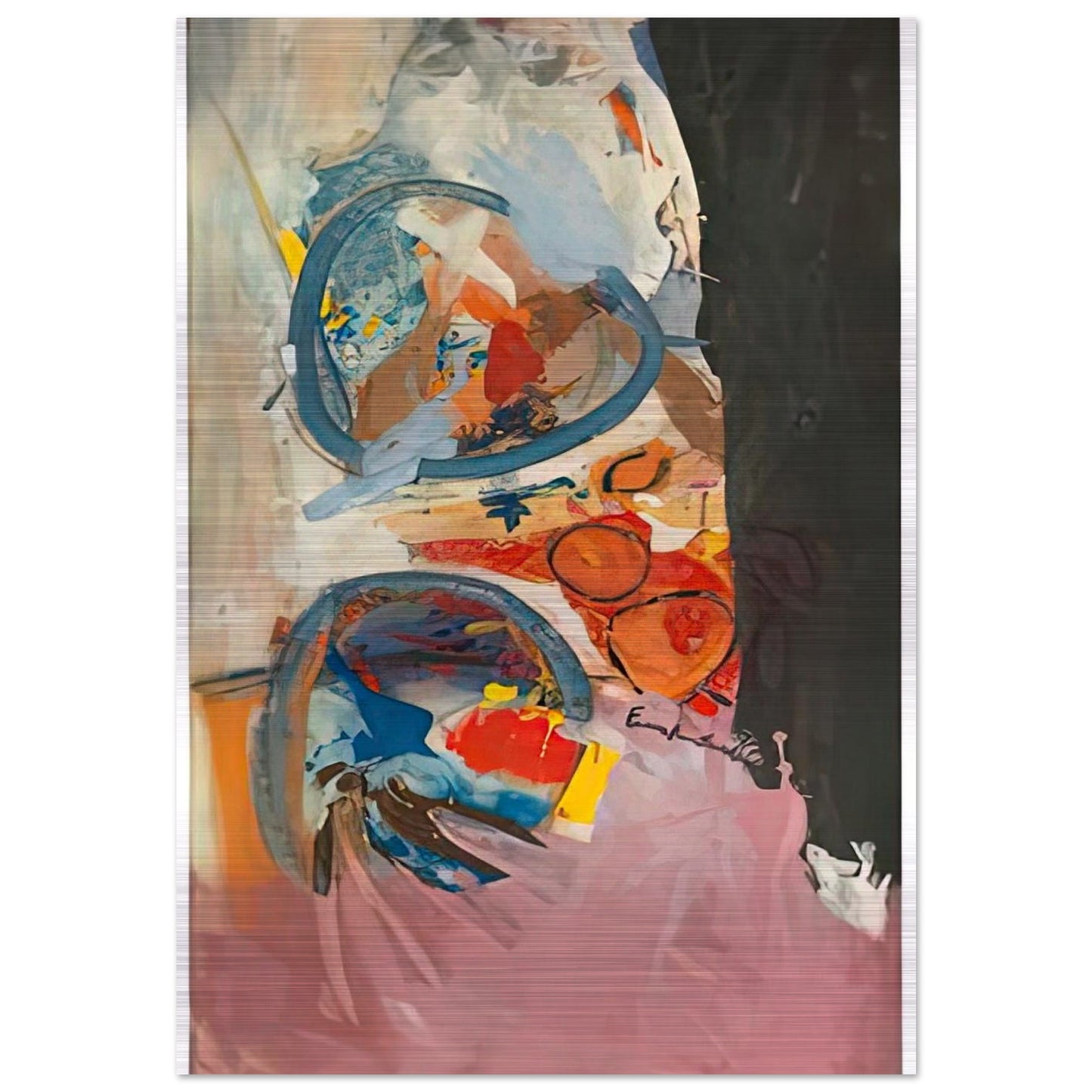 Take Off, 1956- - Helen Frankenthaler Brushed Aluminum Print - 70x100 cm / 28x40 inches | Helen Frankenthaler Aluminum Print | Helen Frankenthaler Prints