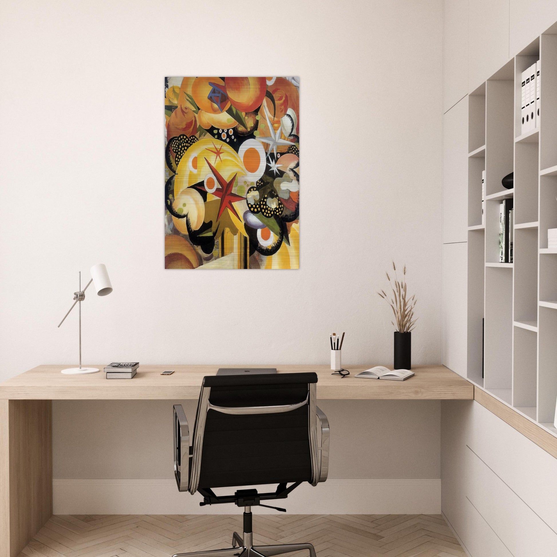 Mazzo di fiori - 1918 - Julius Evola Brushed Aluminum Print - 70x100 cm / 28x40 inches | Julius Evola Aluminum Print | Julius Evola Prints
