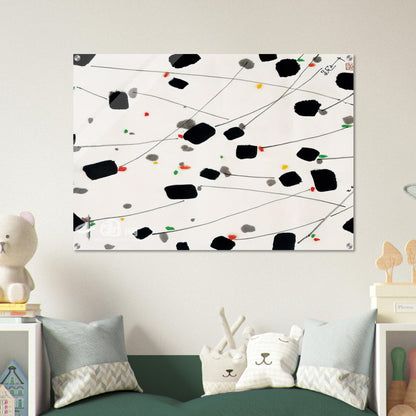 Spring Breeze - 2001 - Wu Guanzhong Acrylic Print - 70x100 cm / 28x40″ inches