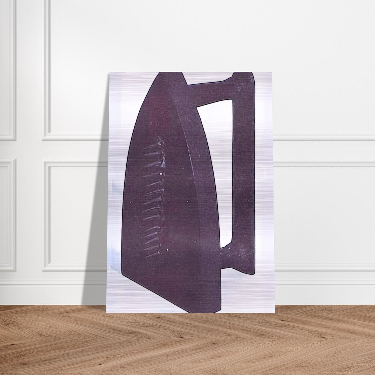 CADEAU GIFT REPLICA OF THE LOST 1921 ORIGINAL - Man Ray Brushed Aluminum Print - 70x100 cm / 28x40 inches | Man Ray Aluminum Print | Man Ray Prints