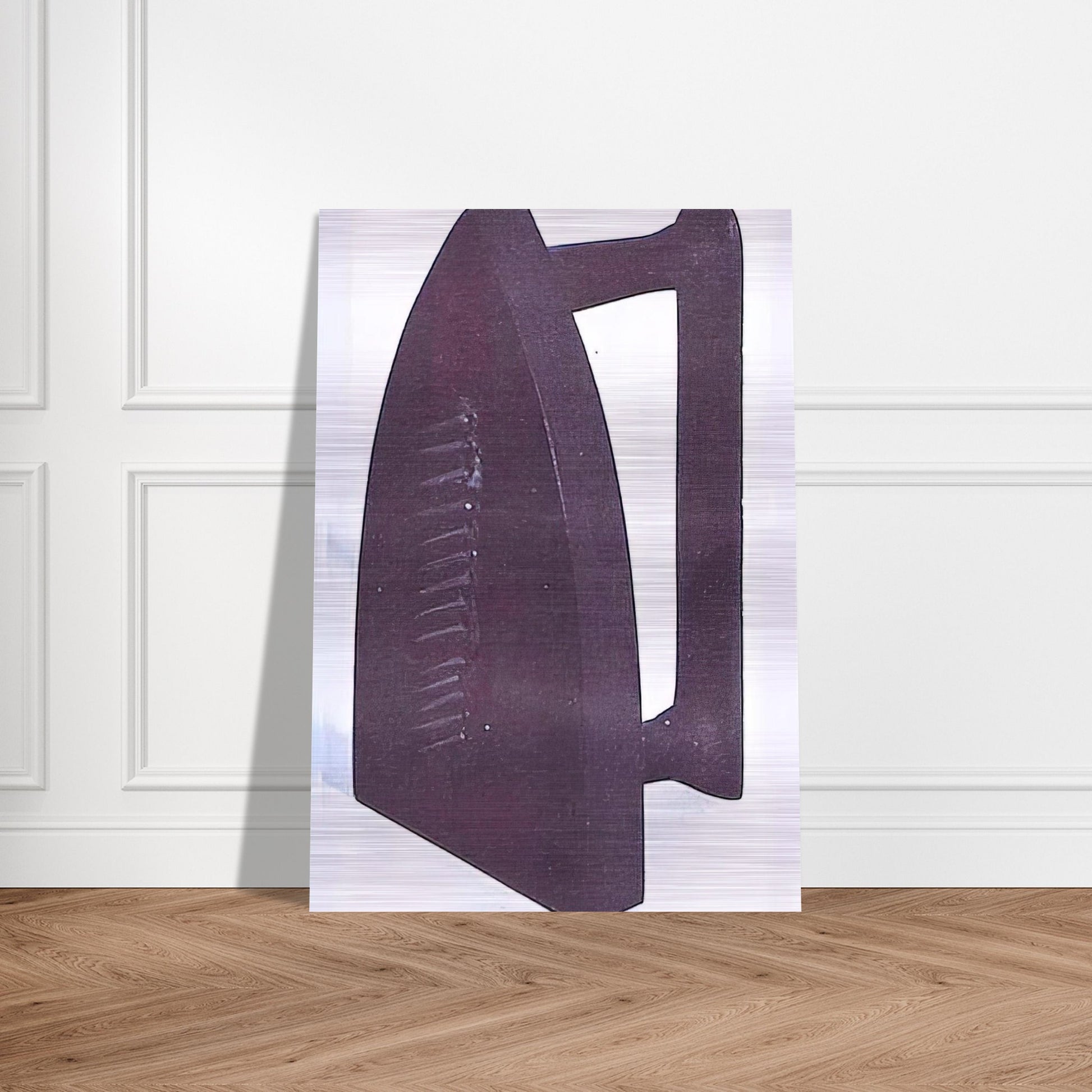CADEAU GIFT REPLICA OF THE LOST 1921 ORIGINAL - Man Ray Brushed Aluminum Print - 70x100 cm / 28x40 inches | Man Ray Aluminum Print | Man Ray Prints