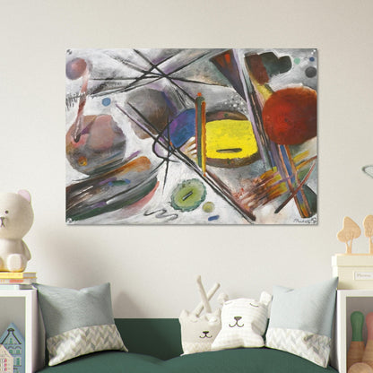 UNTITLED 1919 - Rudolf Bauer Acrylic Print - 70x100 cm / 28x40″ inches