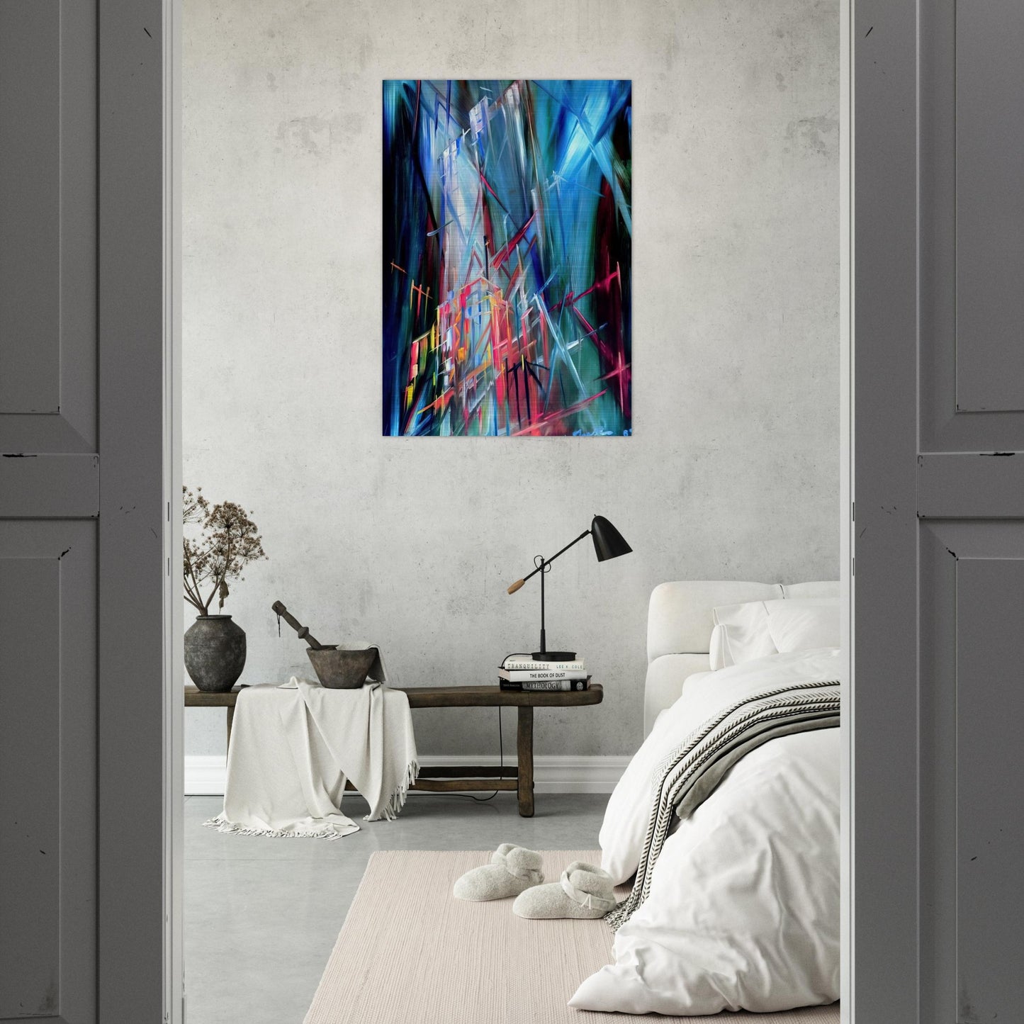 Fantasy - Konrad Zuse Brushed Aluminum Print - 70x100 cm / 28x40 inches | Konrad Zuse Aluminum Print | Konrad Zuse Prints