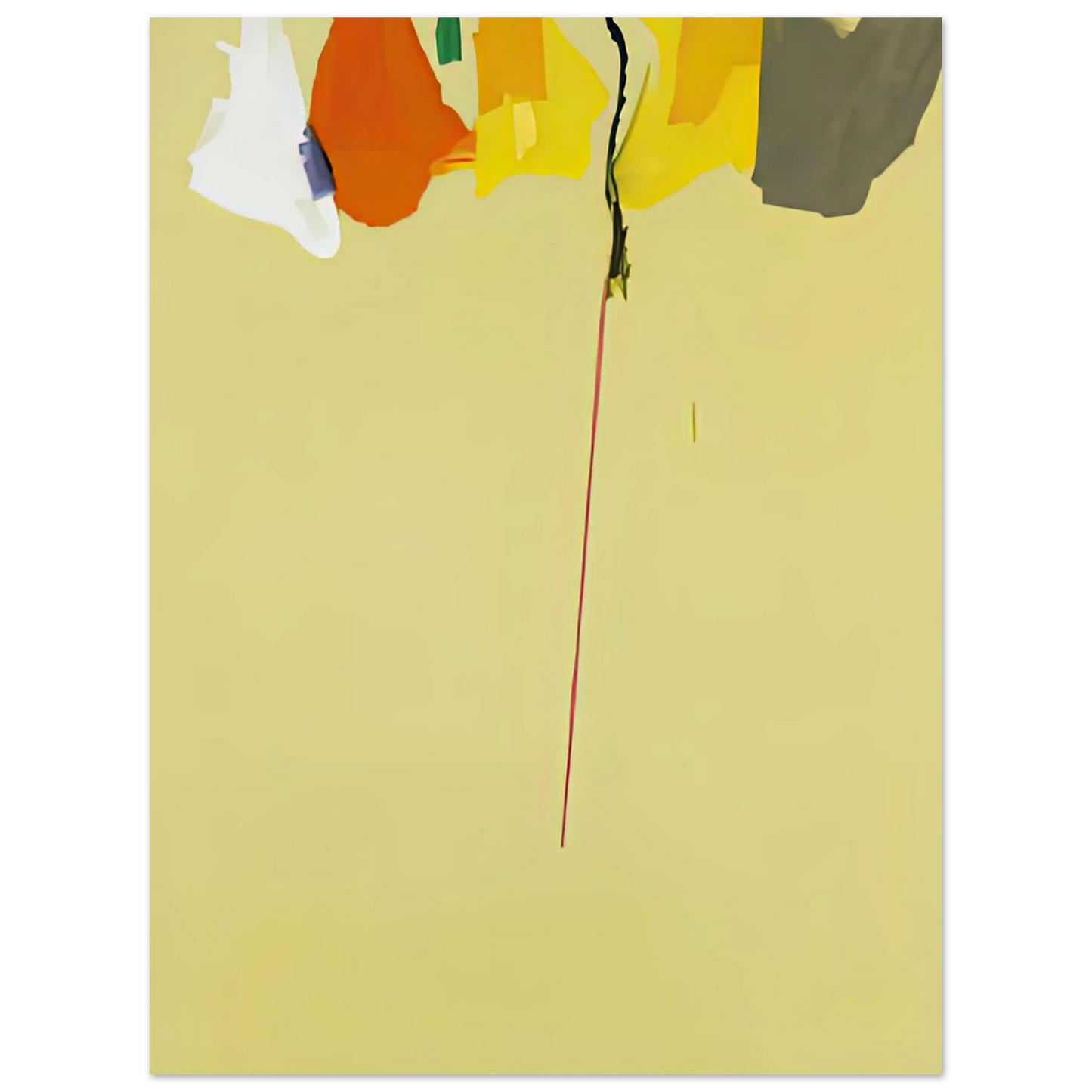 Helen Frankenthaler - Rapunzel, 1974- Wall Art - 60x80 cm / 24x32 inches - Fine Art Poster-canvas - -