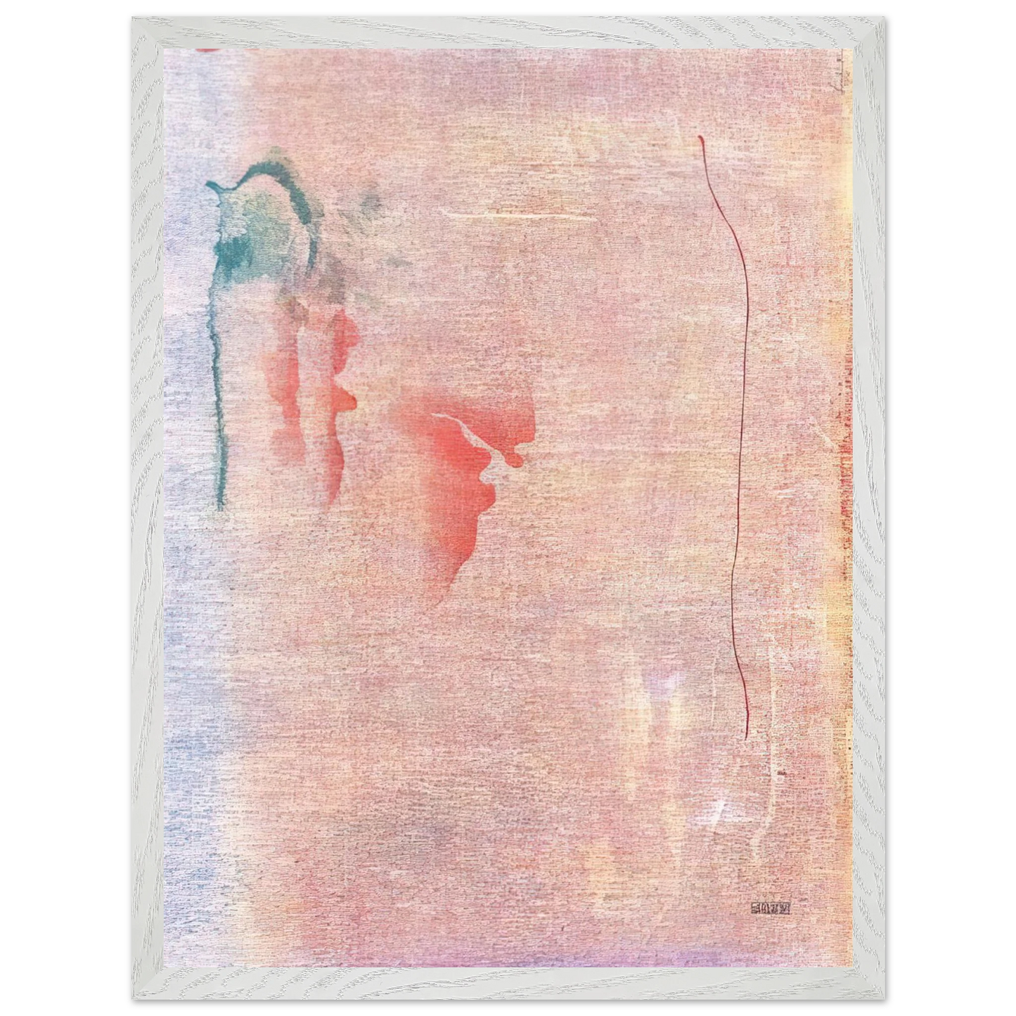 Helen Frankenthaler - Cedar Hill - 1983 Wall art - 30x45 cm / 12x18 inches - Fine Art Poster-canvas - -