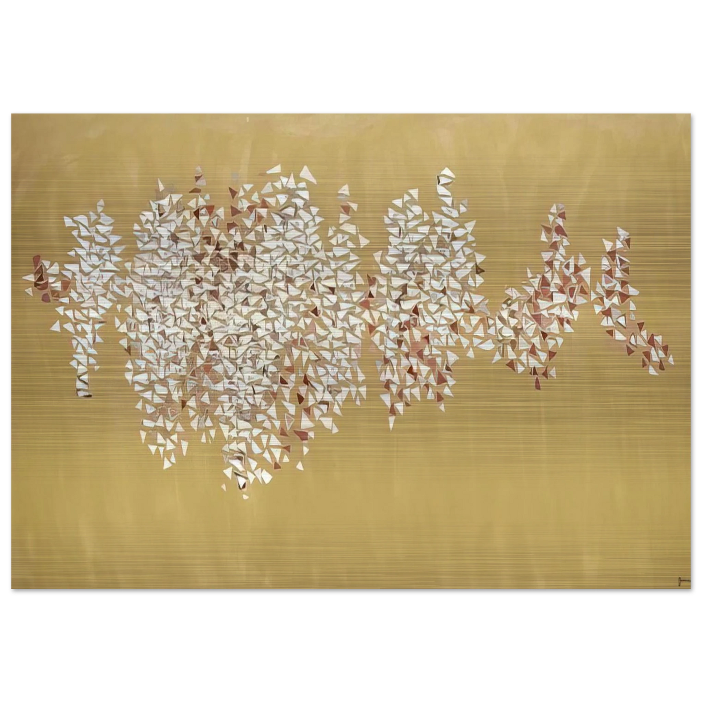 Untitled - 1962 - Robert Goodnough Brushed Aluminum Print - 70x100 cm / 28x40 inches | Robert Goodnough Aluminum Print | Robert Goodnough Prints