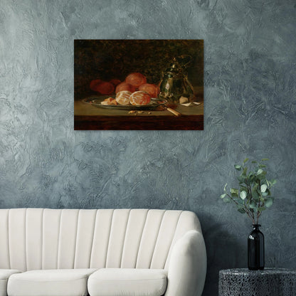 Dead nature - Tarsila do Amaral Brushed Aluminum Print - 70x100 cm / 28x40 inches | Tarsila do Amaral Aluminum Print | Tarsila do Amaral Prints