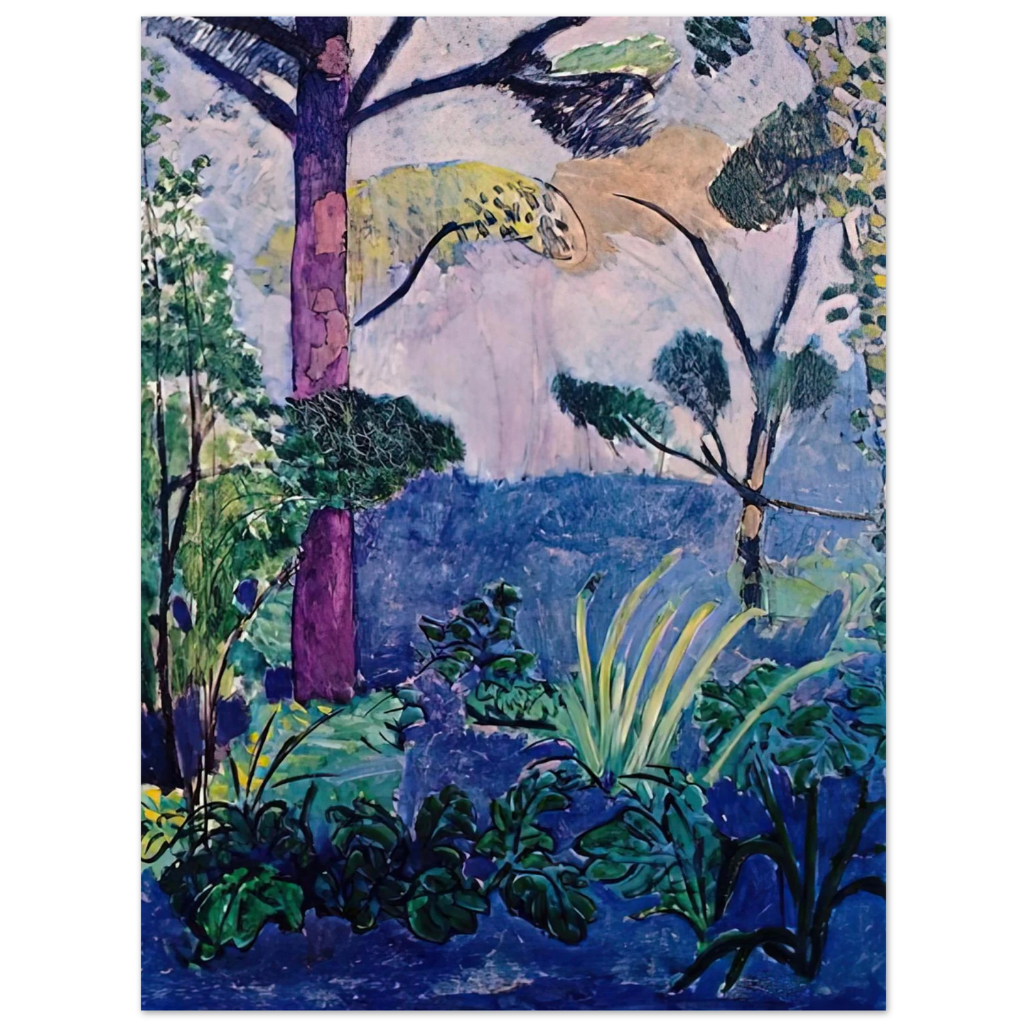 Henri Matisse - MOROCCAN LANDSCAPE  75x100 cm / 30x40inches Fine Art Poster