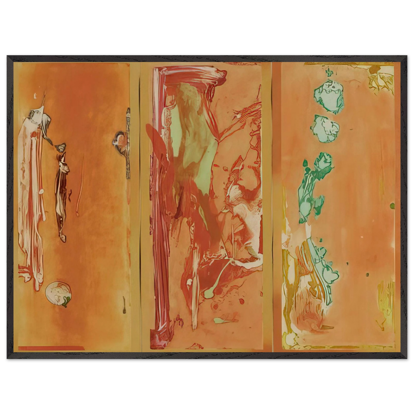 Helen Frankenthaler - Gateway - 1988 Wall art - 70x100 cm / 28x40 inches - Fine Art Poster-canvas - -