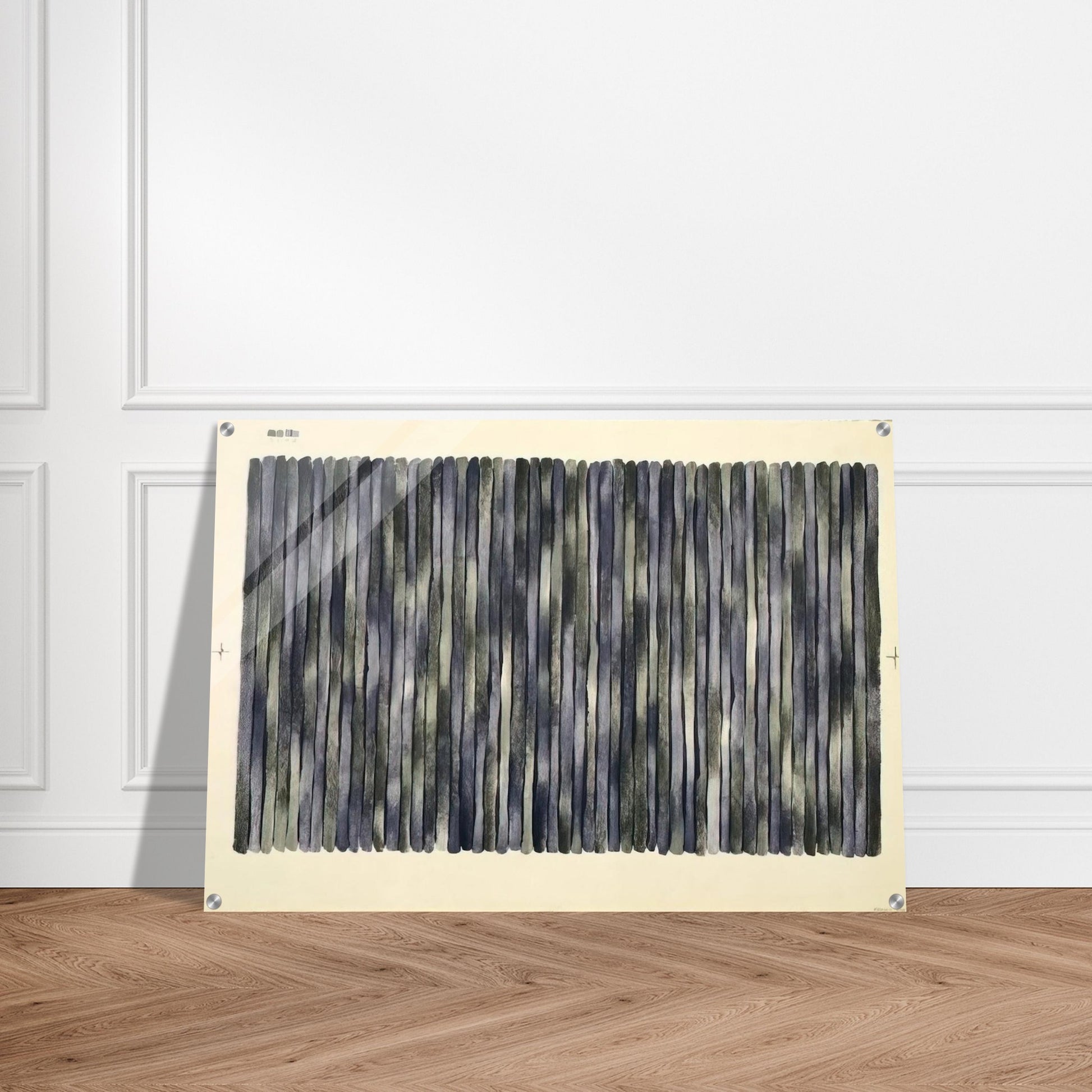Adam's Rib - 1980 - Gene Davis Acrylic Print - 70x100 cm / 28x40″ inches