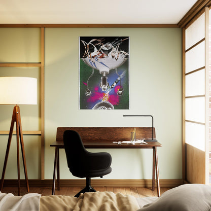 Where the Water Goes - James Rosenquist Brushed Aluminum Print - 70x100 cm / 28x40 inches | James Rosenquist Aluminum Print | James Rosenquist Prints