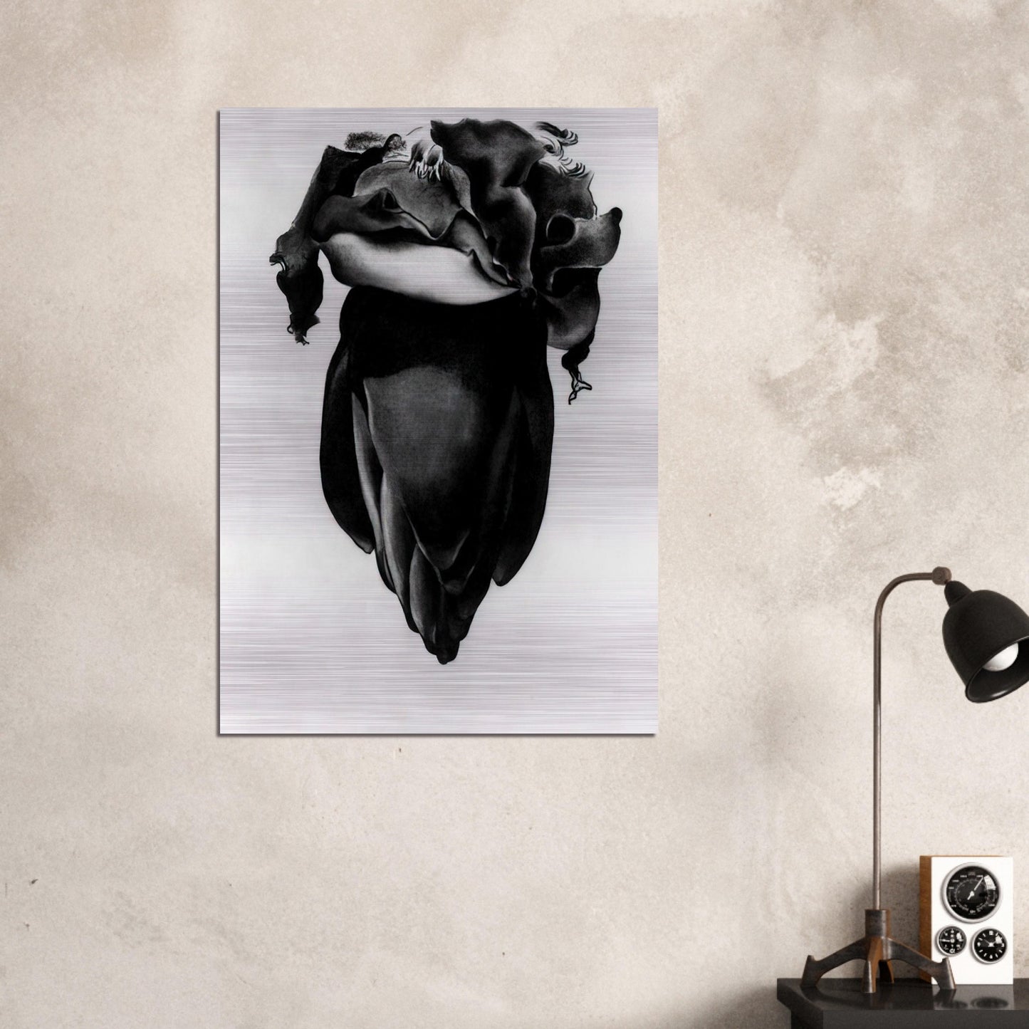 Banana Flower - Georgia O'Keeffe Brushed Aluminum Print - 70x100 cm / 28x40 inches | Georgia O'Keeffe Aluminum Print | Georgia O'Keeffe Prints