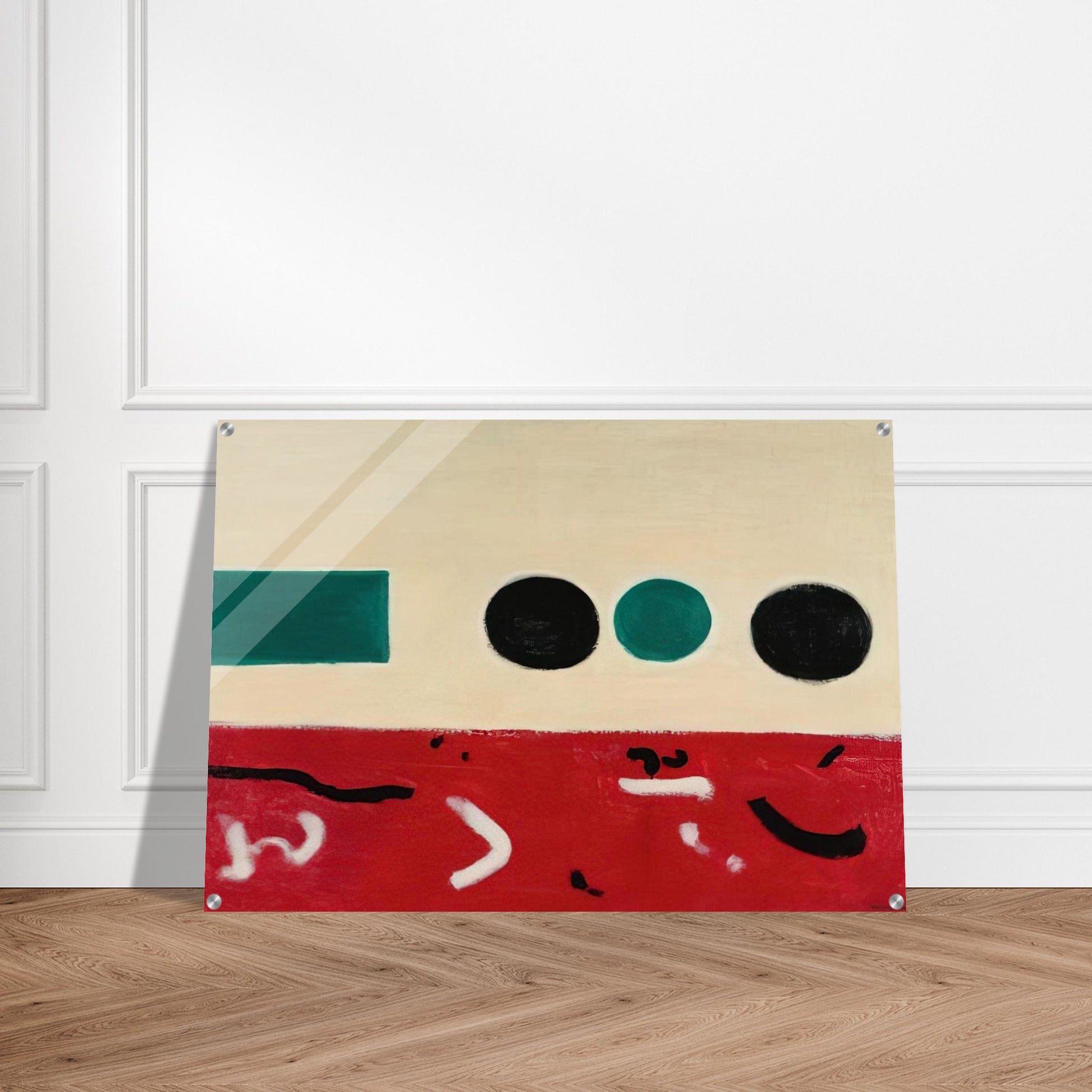 Movement East to West - 1956 - Adolph Gottlieb Acrylic Print - 70x100 cm / 28x40″ inches