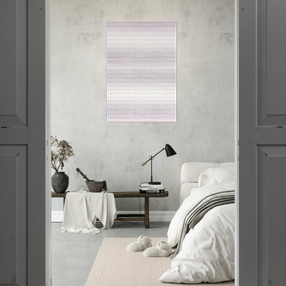 STATIC 2 1966 - Bridget Riley Brushed Aluminum Print - 70x100 cm / 28x40 inches | Bridget Riley Aluminum Print | Bridget Riley Prints