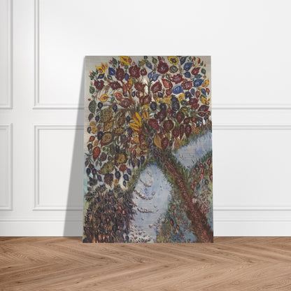 Tree or Paradise - 1925 - Seraphine Louis Brushed Aluminum Print - 70x100 cm / 28x40 inches | Seraphine Louis Aluminum Print | Seraphine Louis Prints