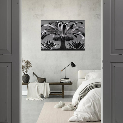 PALM - MC Escher Brushed Aluminum Print - 70x100 cm / 28x40 inches | MC Escher Aluminum Print | MC Escher Prints