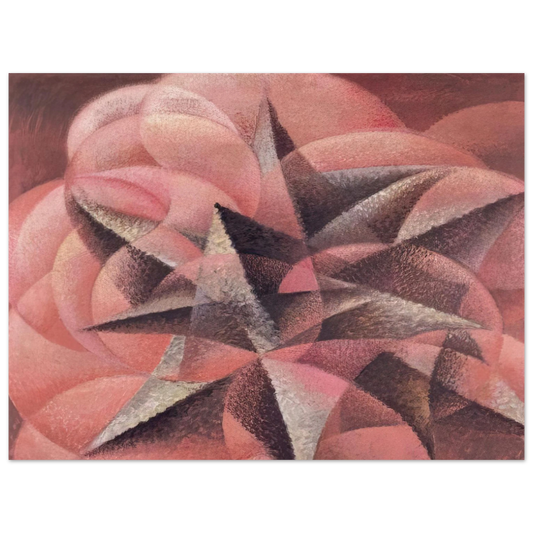 Gerardo Dottori - Armonie di forme contrarie - 1935  75x100 cm / 30x40inches Fine Art Poster