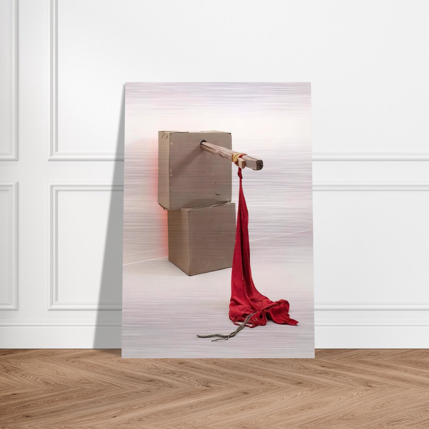 UNTITLED EARLY EGYPTIAN 1973 0 - Robert Rauschenberg Brushed Aluminum Print - 70x100 cm / 28x40 inches | Robert Rauschenberg Aluminum Print | Robert Rauschenberg Prints