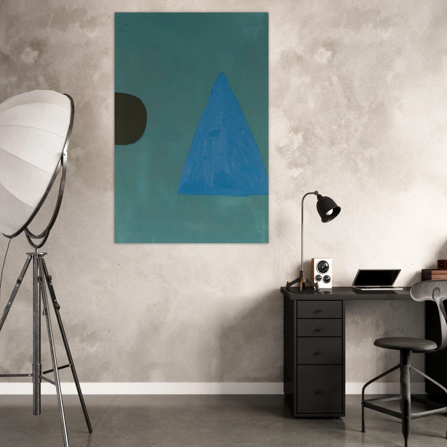 Blue on Blue - 1967 - William Scott Art Prints - 100x150 cm / 40x60″ inches | William Scott Poster | William Scott Prints