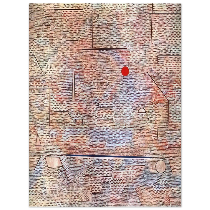 Paul Klee - CACODEMONIC 1916  75x100 cm / 30x40inches Fine Art Poster