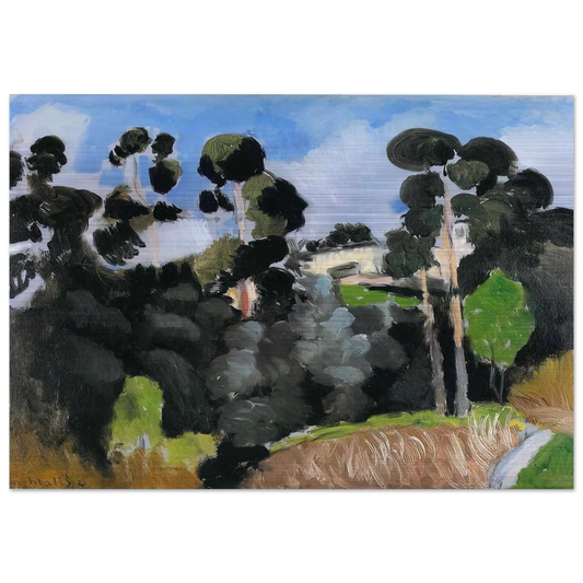 LANDSCAPE 1 - Henri Matisse Brushed Aluminum Print - 70x100 cm / 28x40 inches | Henri Matisse Aluminum Print | Henri Matisse Prints