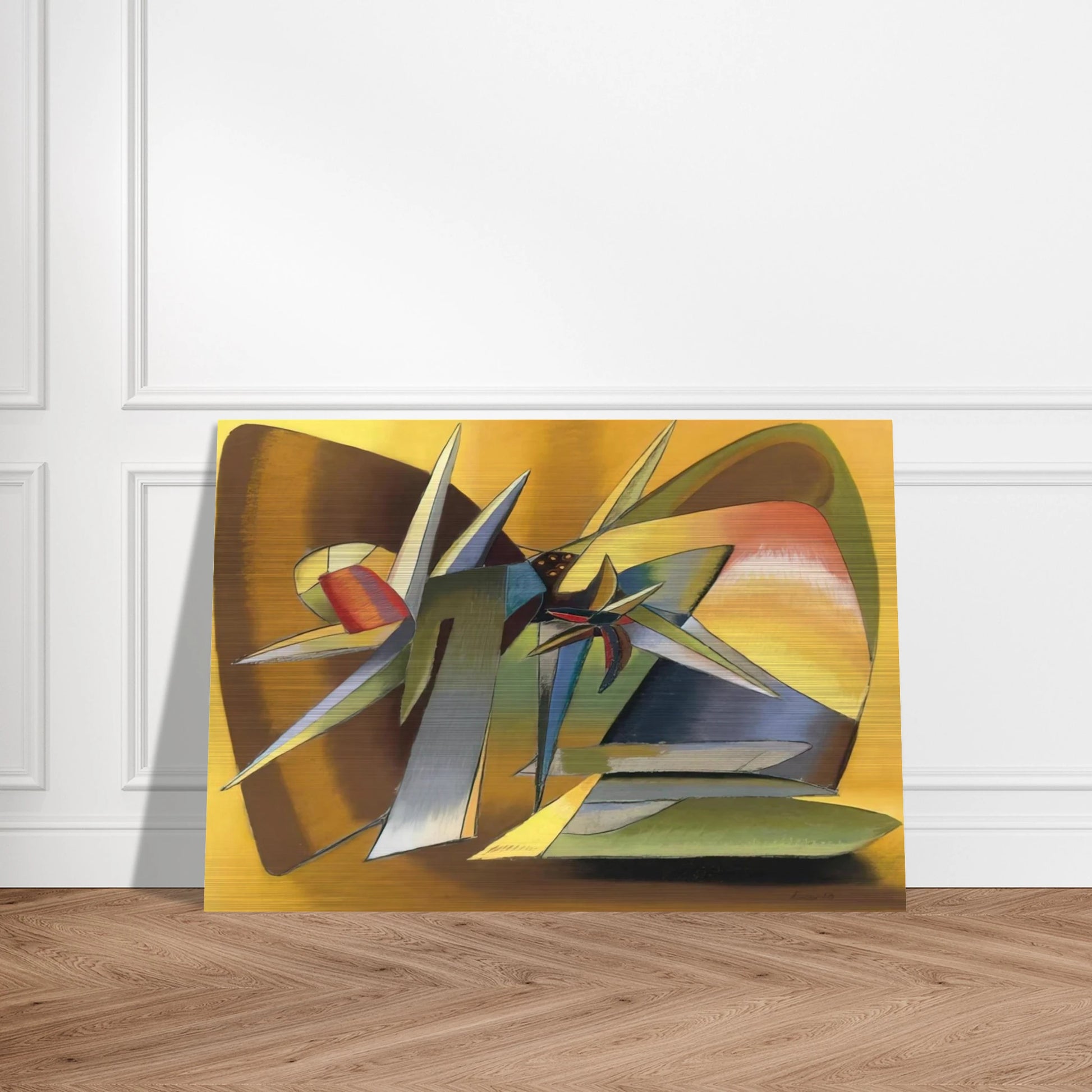 The Desert - 1938 - John Ferren Brushed Aluminum Print - 70x100 cm / 28x40 inches | John Ferren Aluminum Print | John Ferren Prints