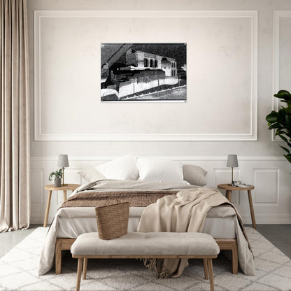 NOCTURNAL ROME BASILICA OF CONSTANTINE - MC Escher Acrylic Print - 70x100 cm / 28x40″ inches | MC Escher Wall Art | MC Escher Prints