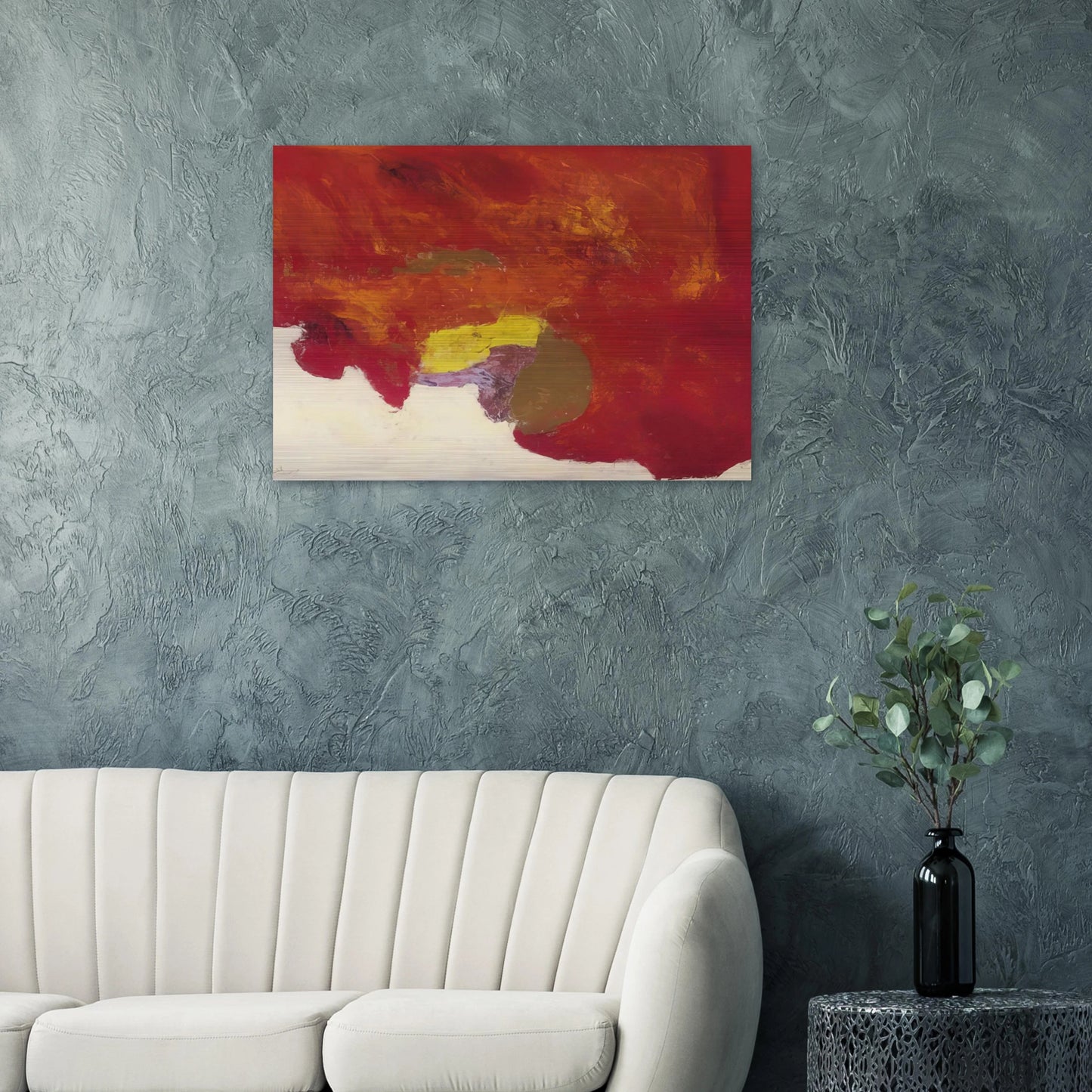 Byzantium III - 1958 - Theodoros Stamos Brushed Aluminum Print - 70x100 cm / 28x40 inches | Theodoros Stamos Aluminum Print | Theodoros Stamos Prints