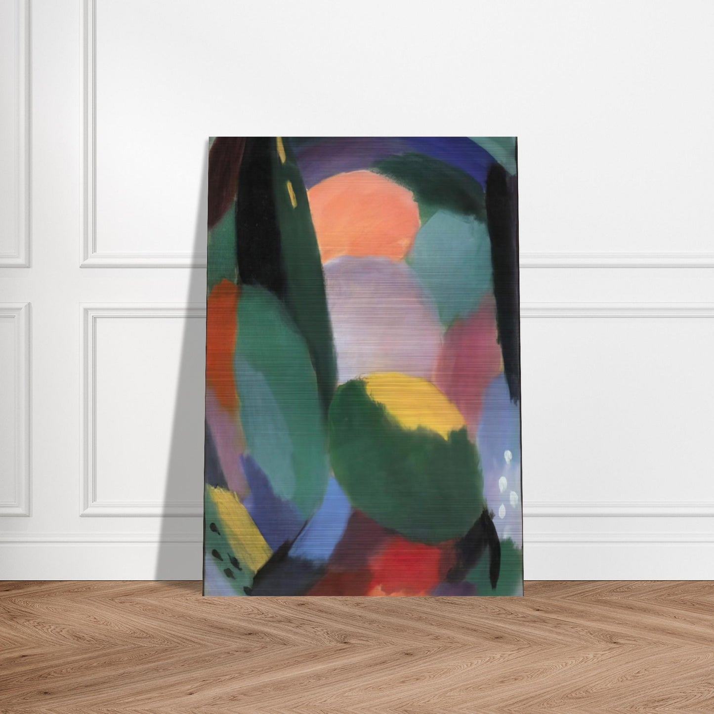 VARIATION GLORREICHER ABEND SOMMERSEGEN II 1917 - Alexej von Jawlensky Brushed Aluminum Print - 70x100 cm / 28x40 inches | Alexej von Jawlensky Aluminum Print | Alexej von Jawlensky Prints