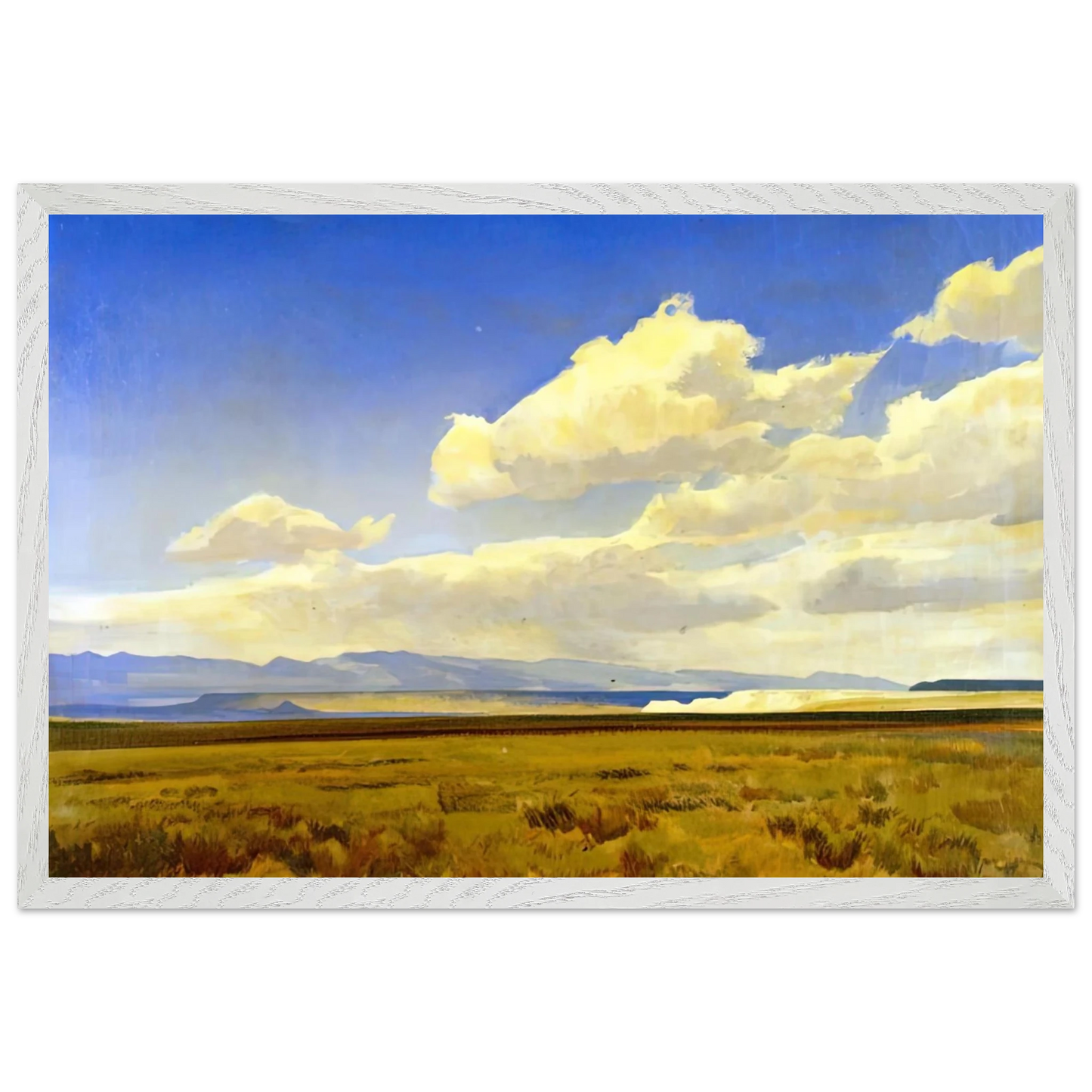 Maynard Dixon - WIND OF WYOMING 1936 Wall art - A3 (29.7 x 42  cm) - Fine Art Poster-canvas - -