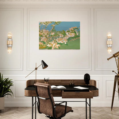 APPLE BLOSSOMS II 1974 - Fairfield Porter Brushed Aluminum Print - 70x100 cm / 28x40 inches | Fairfield Porter Aluminum Print | Fairfield Porter Prints