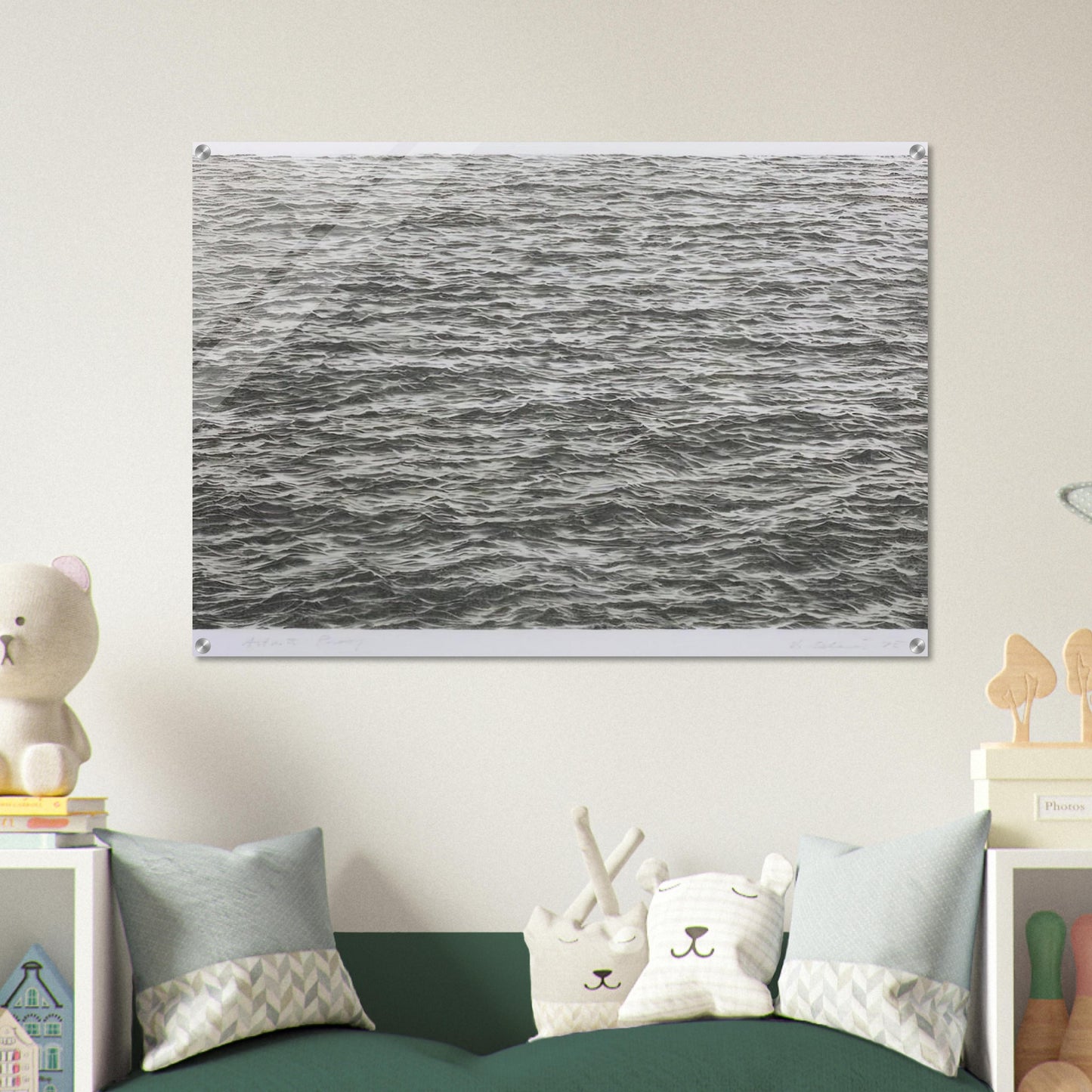 OCEAN 1975 - Vija Celmins Acrylic Print - 70x100 cm / 28x40″ inches