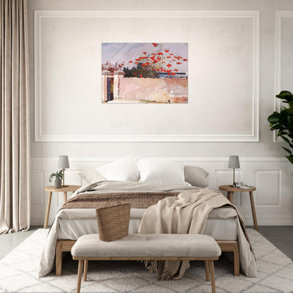 A WALL NASSAU - Winslow Homer Acrylic Print - 70x100 cm / 28x40″ inches | Winslow Homer Wall Art | Winslow Homer Prints